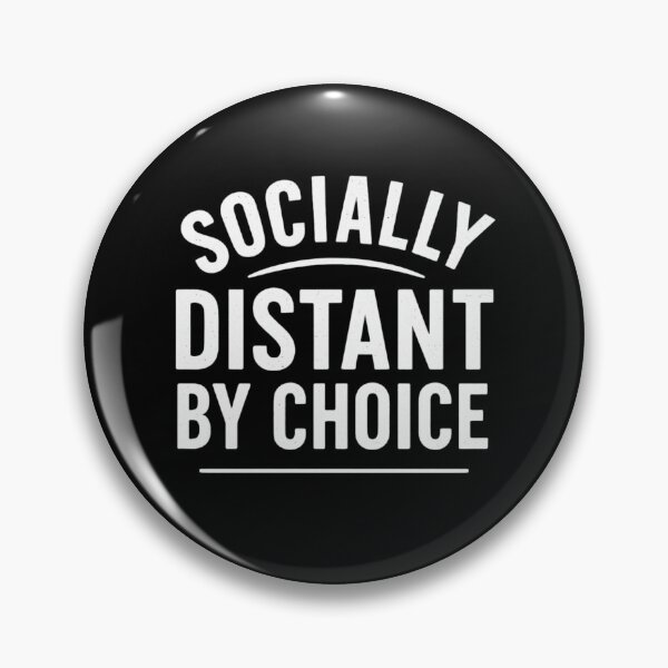 Item preview, Socially Distant By Choice designed and sold by PLANTONE.