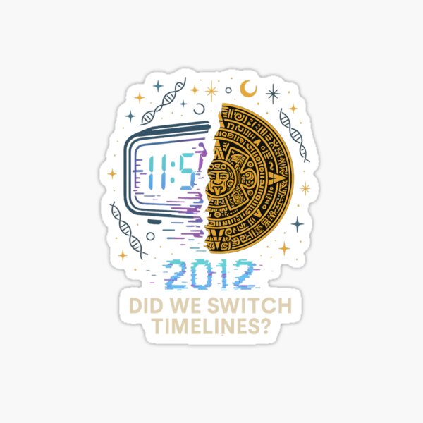 Item preview, Did We Switch Timelines in 2012? designed and sold by Aube11.