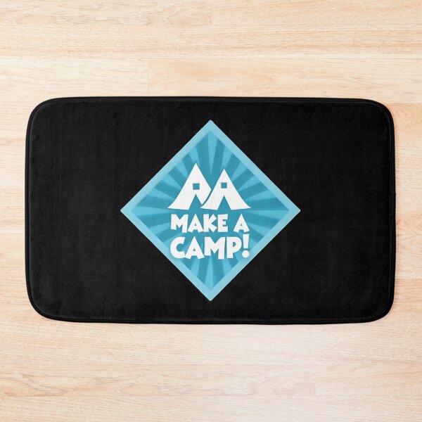 Item preview, Make A Camp – Vibrant Outdoor Adventure Quote designed and sold by GRITMOOD.