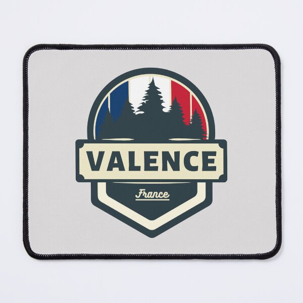 Artikelvorschau, Valence Frankreich Retro Vintage Abzeichen entworfen und verkauft von World Designs.