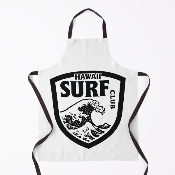 Item preview, Bold Hawaii Surf Club – Monochrome Wave Art designed and sold by GRITMOOD.