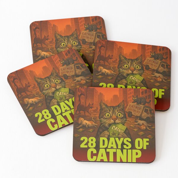 Item preview, "28 Days of Catnip" Apocalypse Parody - Too Much Nip! designed and sold by vanko-vnc.