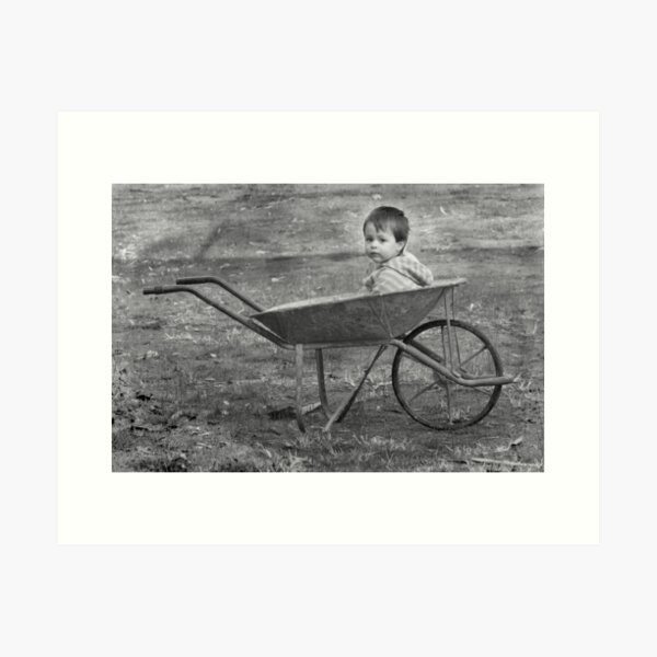Please push Art Print