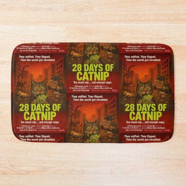 Item preview, "28 Days of Catnip" Apocalypse Parody - Too Much Nip! designed and sold by vanko-vnc.