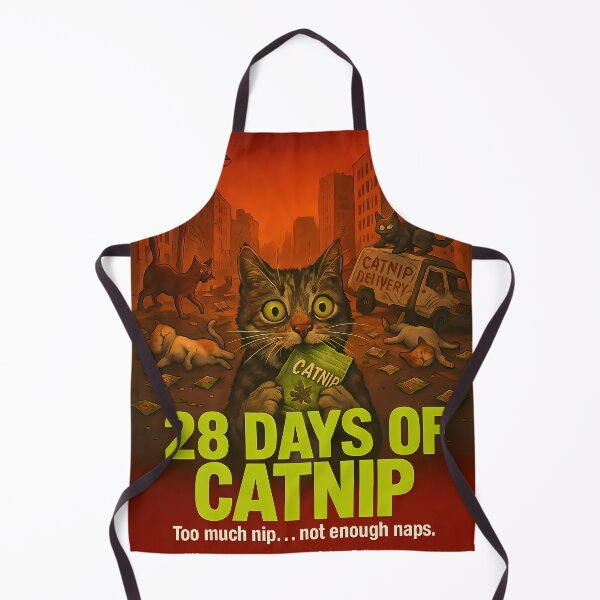 Item preview, "28 Days of Catnip" Apocalypse Parody - Too Much Nip! designed and sold by vanko-vnc.