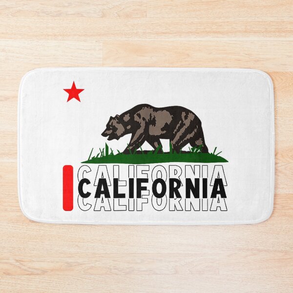 Item preview, california flag, California State Flag Map designed and sold by AddlPoolart.