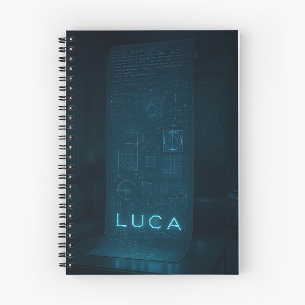 Item preview, LUCA Coded into the Last Line of a Self-Writing AI Poem designed and sold by VoidBloom Studio.