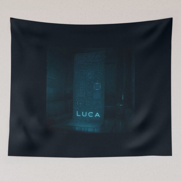 Item preview, LUCA Coded into the Last Line of a Self-Writing AI Poem designed and sold by VoidBloom Studio.