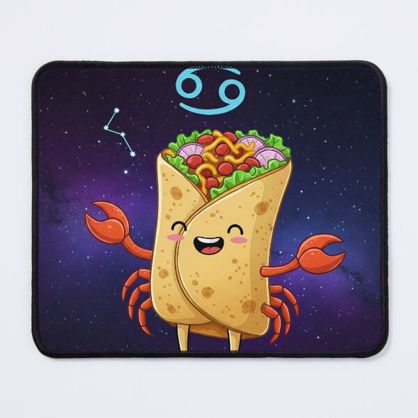 Item preview, Cancer Cosmic Burritos designed and sold by SeraphDoodles.