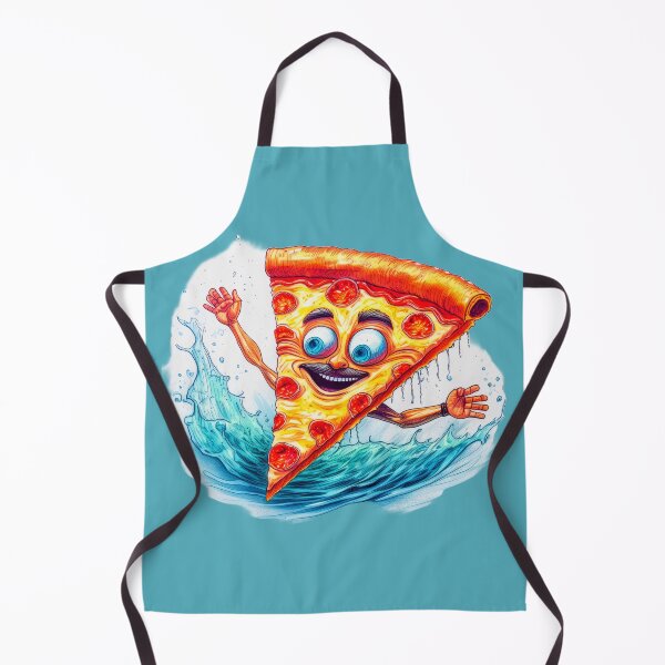 Item preview, Bold style pizza swimming funny tee  designed and sold by JumWow.