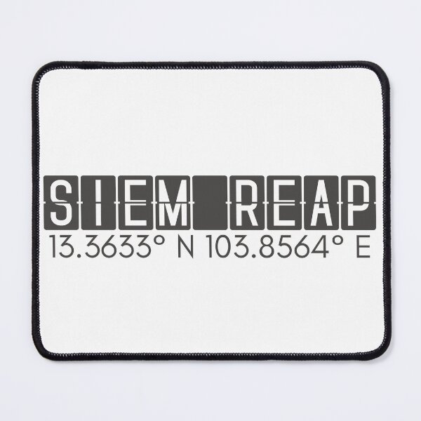 Item preview, Siem Reap Cambodia Coordinates Minimalist Design designed and sold by holaitssher.