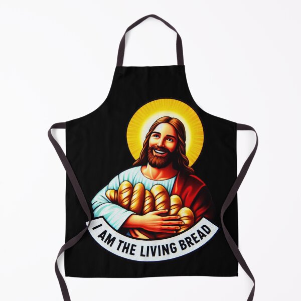 Item preview, John 6:51 I Am The Living Bread designed and sold by plushism.
