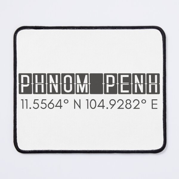 Item preview, Phnom Penh Cambodia Coordinates Minimalist Design designed and sold by holaitssher.