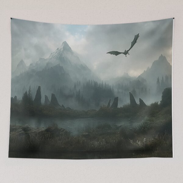 Item preview, Misty Sky Dragon designed and sold by autrouvetout.