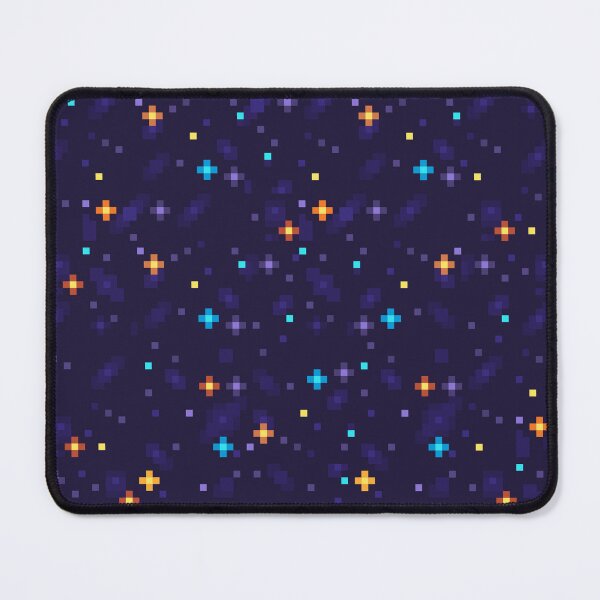 Item preview, Pixel Space - Patrón retro sin costuras de 8 bits designed and sold by ThreadvectorCo.