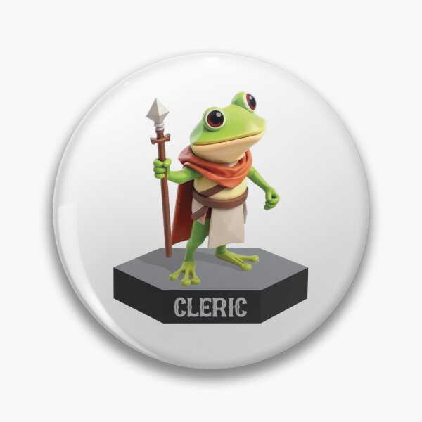 Item preview, Croaking Cleric designed and sold by SteveesArt.