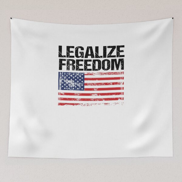 Item preview, Legalize Freedom designed and sold by TeeTimeGuys.