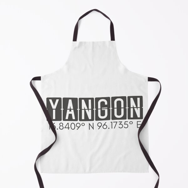 Item preview, Yangon Myanmar Coordinates Minimalist Design designed and sold by holaitssher.