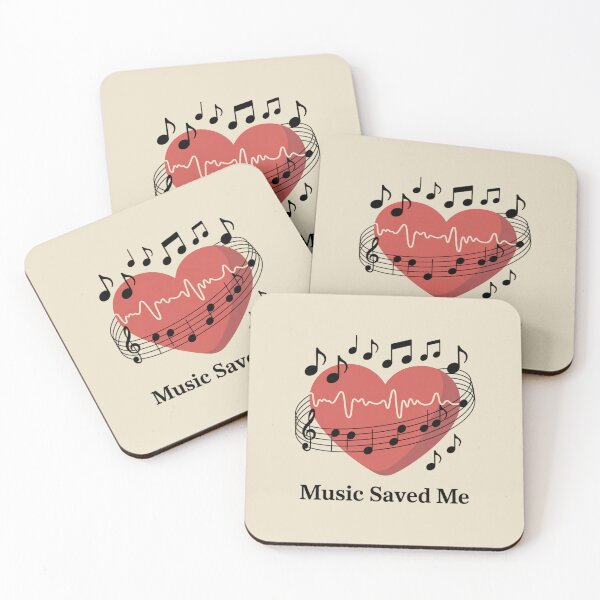 Item preview, Music Saved Me designed and sold by SignumShop.