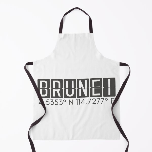 Item preview, Brunei Coordinates Minimalist Design designed and sold by holaitssher.