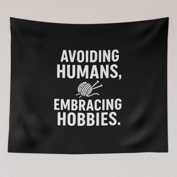 Item preview, Avoiding humans, Embracing Hobbies. designed and sold by PLANTONE.