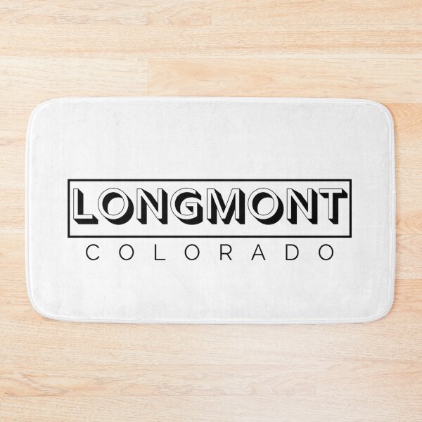 Item preview, Minimalist Longmont Colorado Typography Design designed and sold by holaitssher.