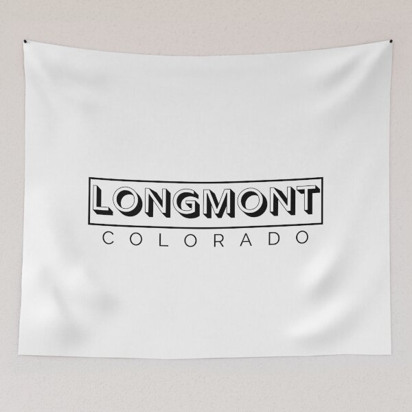 Item preview, Minimalist Longmont Colorado Typography Design designed and sold by holaitssher.