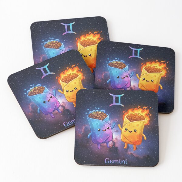 Item preview, Gemini Cosmic Burritos  designed and sold by SeraphDoodles.