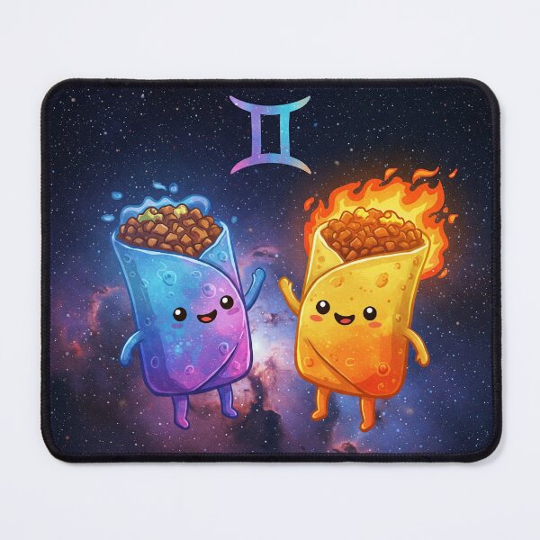 Item preview, Gemini Cosmic Burritos designed and sold by SeraphDoodles.
