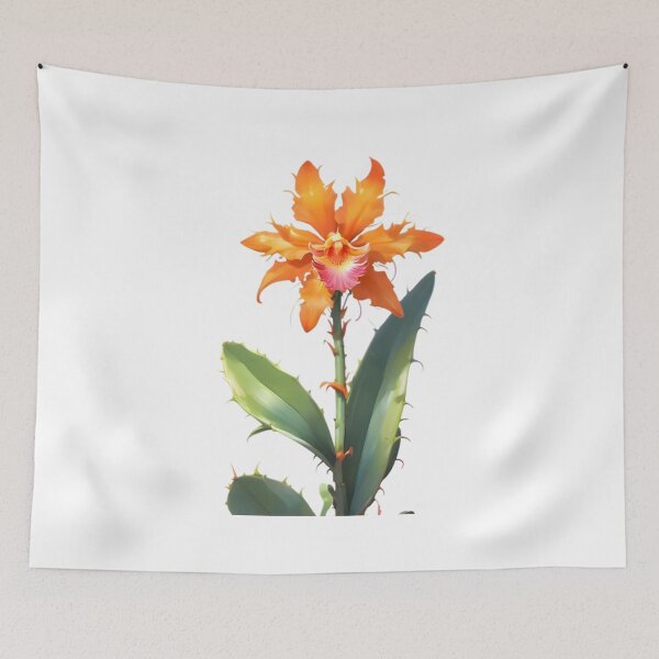 Item preview, Orange Epiphyllum (Orchid Cactus) designed and sold by HOMETOWN86.