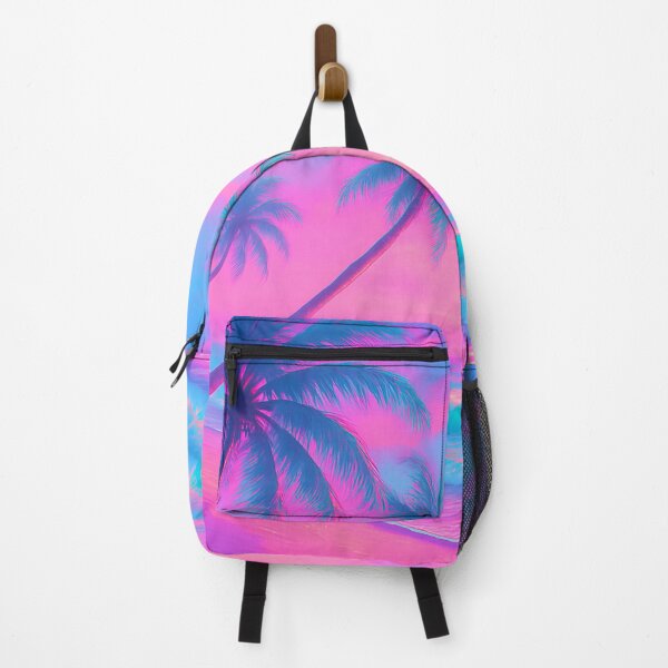 Item preview, Pink Vaporwave Beach Sunset designed and sold by SassyArtistry.