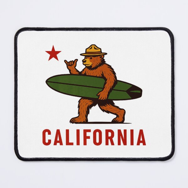 Item preview, california flag, California State Flag Map designed and sold by AddlPoolart.