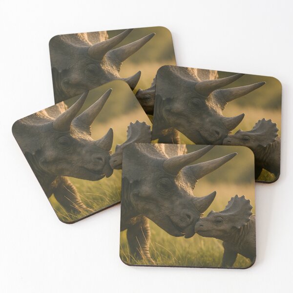 Item preview,  Triceratops Mom and Baby Nuzzle designed and sold by SassyArtistry.