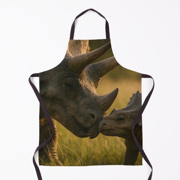 Item preview,  Triceratops Mom and Baby Nuzzle designed and sold by SassyArtistry.