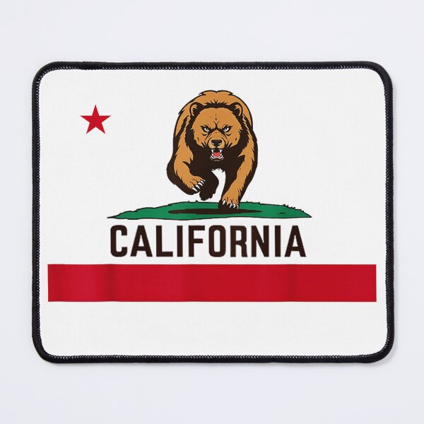 Item preview, california flag, California State Flag Map designed and sold by AddlPoolart.
