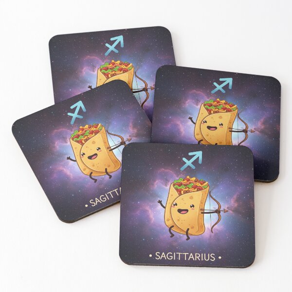 Item preview, Sagittarius Cosmic Burritos  designed and sold by SeraphDoodles.