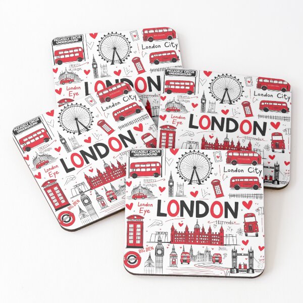 Item preview,  London Icons  UK Landmarks Summer Tour designed and sold by Frame of Mind .
