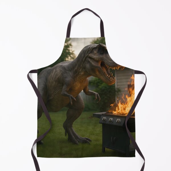 Item preview,  T-Rex Backyard BBQ Disaster designed and sold by SassyArtistry.