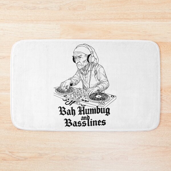 Item preview, Bah Humbug And Basslines designed and sold by Purrgatory Pop.