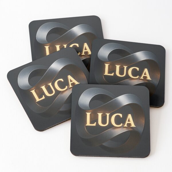 Item preview, LUCA Looping Forever on a Möbius Strip – Infinite Identity Design designed and sold by VoidBloom Studio.