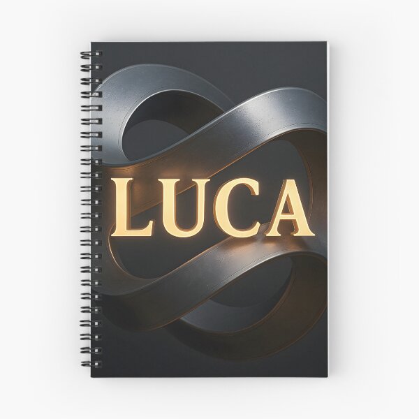 Item preview, LUCA Looping Forever on a Möbius Strip – Infinite Identity Design designed and sold by VoidBloom Studio.