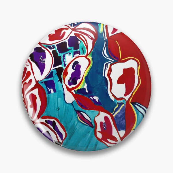 Item preview, Over a city - abstract in red designed and sold by Neleren.