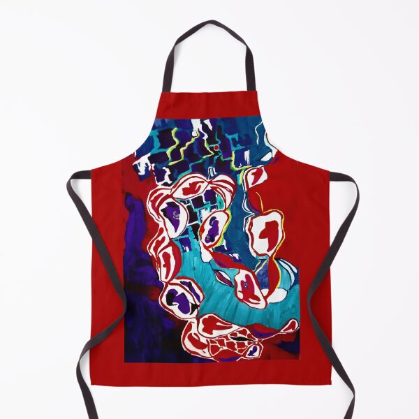 Item preview, Over a city - abstract in red designed and sold by Neleren.