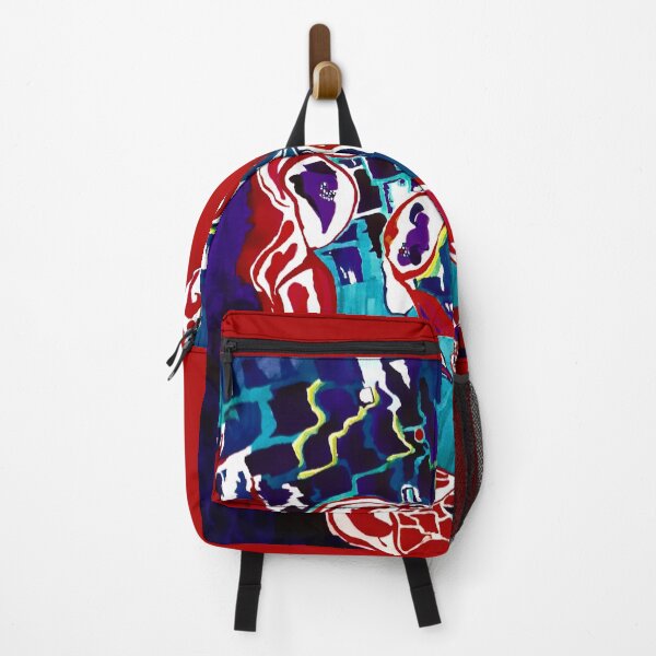 Item preview, Over a city - abstract in red designed and sold by Neleren.
