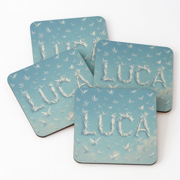 Item preview, LUCA Formed by Flying Origami Cranes – Serene Sky Art designed and sold by VoidBloom Studio.