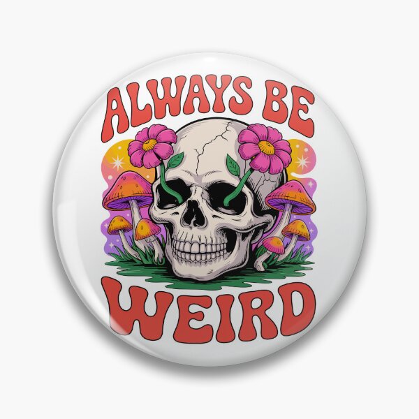 Item preview, Always Be Weird designed and sold by Angry Swan Designs.