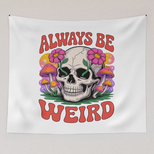 Item preview, Always Be Weird designed and sold by Angry Swan Designs.