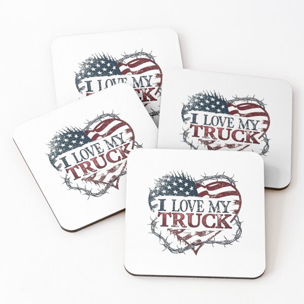 Item preview, I Love My Truck designed and sold by NickTaroDesign.
