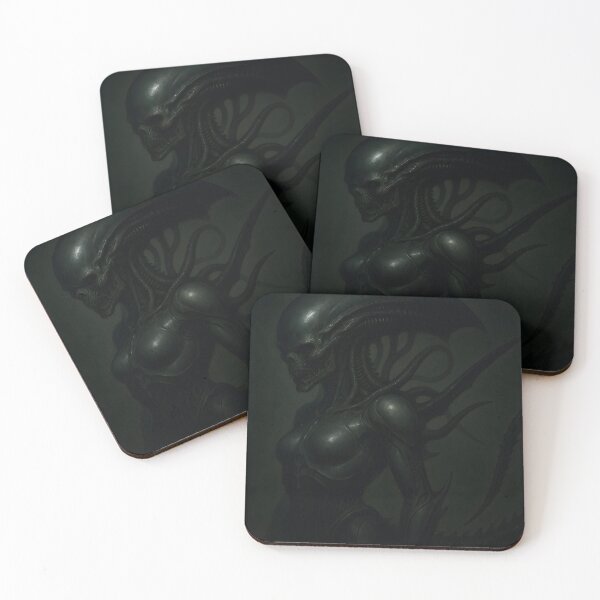 Item preview,  Dark alien creature in shadows designed and sold by SassyArtistry.