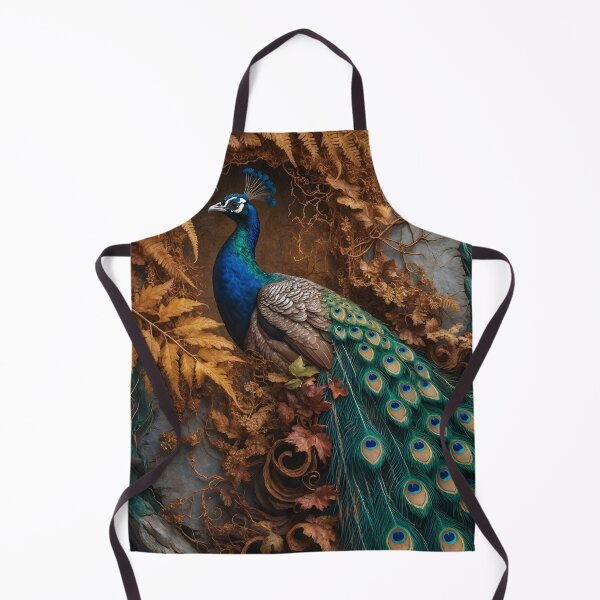 Item preview, Veinbound Peacock – Regal Beauty in Autumn Nest by LaLi Designs designed and sold by LaLi-Designs.